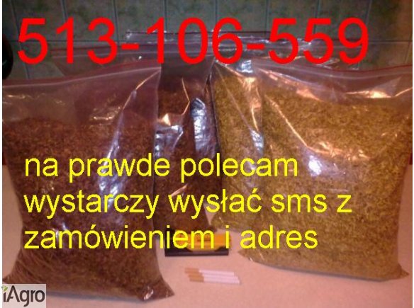 Sprzedam bardzo dobry tani tytoń 70zł kg najtaniej w polsce