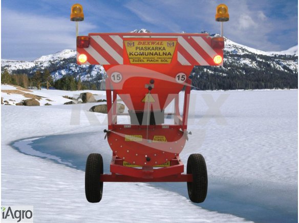 PIASKARKA KOMUNALNA DROGOWA 380 L / 600 KG CIĄGANA 
