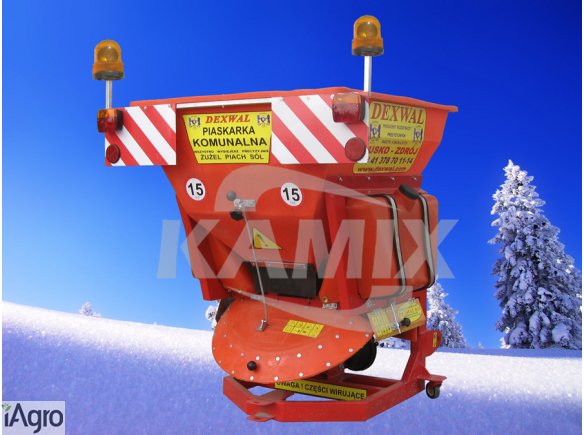 Piaskarka Solarka Komunalna Drogowa 380 L / 600 Kg (Zbiorniki Na Solankę) 