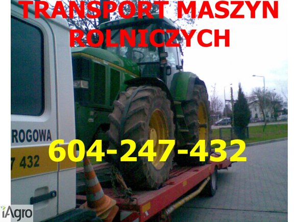 TRANSPORT MASZYN BUDOWLANYCH,ROLNICZYCH,SZTAPLAREK