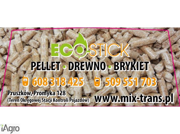 Pellet 6 mm, czysty surowiec  iglasty