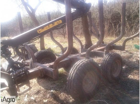 Przyczepa zrywkowa hds palms81 przedłużona