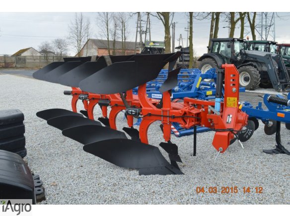 Pług obracalny 4-skibowy Gregoire-Besson RY 4 z zabezpieczeniem hydraulicznym
