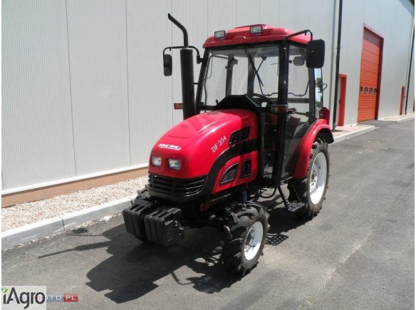 Ciągnik Dong Feng 254 EC z kabiną komfortową po pokazowy