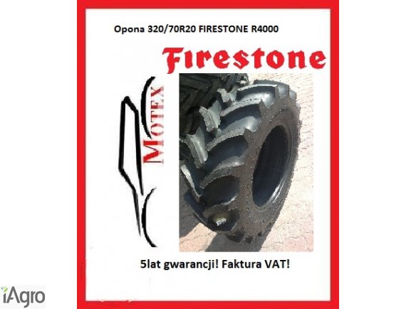 Opona Firestone 320/70R20 pod TURA! MTZ/CLASS