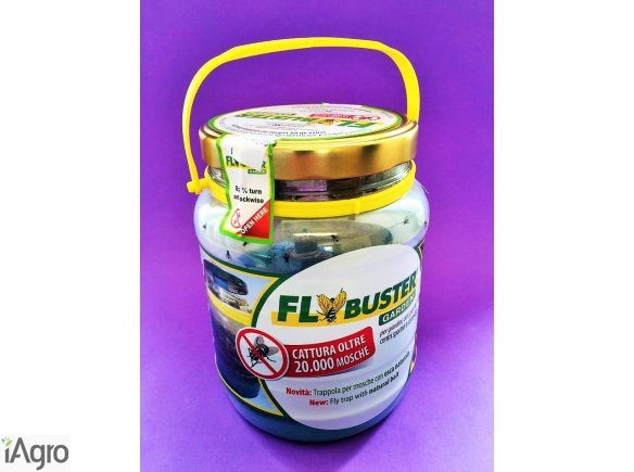 FLYBUSTER GARDEN 2W1  - PUŁAPKA + PŁYN NA MUCHY