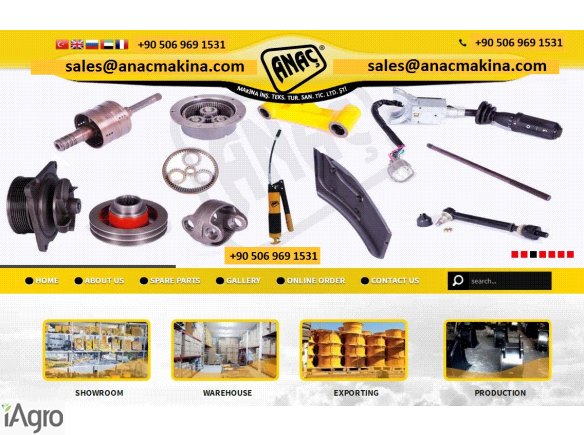JCB 3cx-4 cx spare parts from Turkey