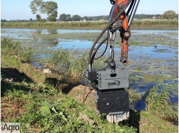 Używany Wibromłot ESF 1 na koparkę