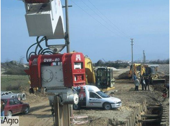 Używany Wibromłot OVR 80S na koparkę