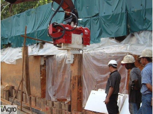 Używany Wibromłot OVR 40S na koparkę