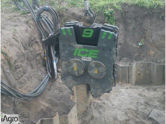 Używany Wibromłot ICE EMV9 na koparkę