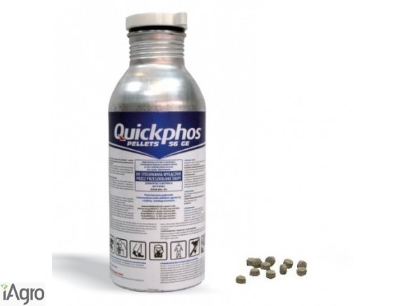 Quickphos PE 1kg dezynsekcja, fumigacja zbóż ( wołek trojszyk, krety)