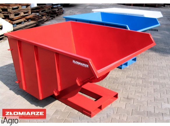 Kontener samowyładowczy pojemnik KOLEBA 0,7m3