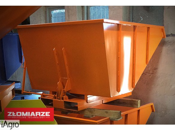 Kontener samowyładowczy pojemnik KOLEBA 1,6m3