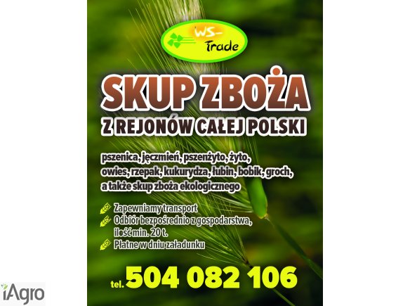 Kupię soję - skup soi 