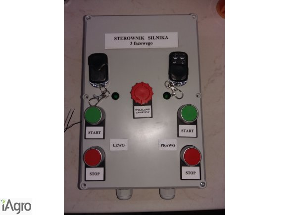 Sterownik silnika 3 fazowego np. do zgarniacza obornika
