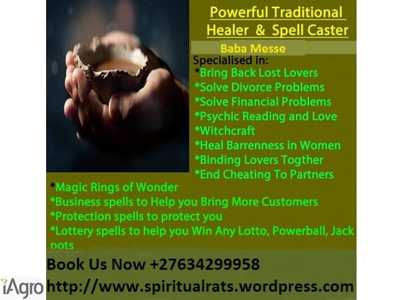 Traditional healer in USA - baba Spiritual Healer +27634299958 baba messe