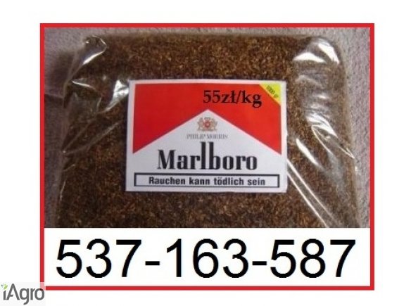 Tytoń papierosowy 55zł/kg Marlboro, RGD, LM, Viceroy, Korsarz, tani tytoń